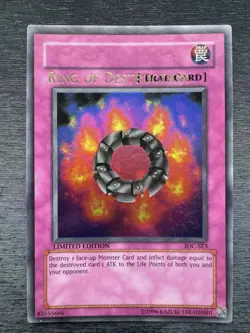 YuGiOh! Ring Of Destruction IOC-SE3 - Error Misprint Name Shift Damaged - Image 2