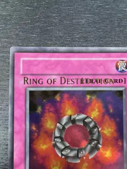 YuGiOh! Ring Of Destruction IOC-SE3 - Error Misprint Name Shift Damaged - Image 3