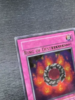 YuGiOh! Ring Of Destruction IOC-SE3 - Error Misprint Name Shift Damaged - Image 4