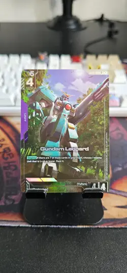 Gundam Leopard U+ - GD02-060 - Dual Impact Gundam TCG Card Game - Image 2