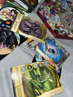 Bakugan lot 7Battle Brawlers Figures 16Cards 8Are METAL & Tin Box - Image 4