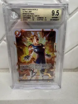 Dragon Ball Super Card Game Fusion World Final Explosion Alternative Art Card - Image 2