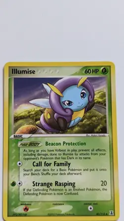 2 x Volbeat 56/113 & Illumise 45/113 Pokemon Cards - EX Delta Species (1) - Image 2