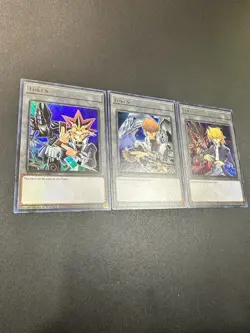 Yu-Gi-Oh 3x Card Token Set Yami Kaiba Joey Limited Edition Ultra Rare LDK2 2020 - Image 3
