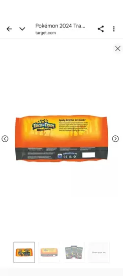 2024 Pokemon Halloween Trick or Trade Booster Bundle. 35 Packs, 120 Cards Holos - Image 2