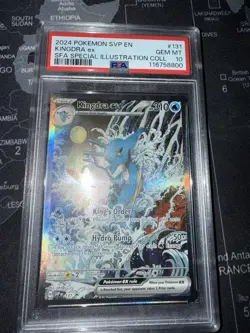 Kingdra EX SVP #131 SV Black Star Promo Card PSA 10 Gem MT Pokemon TCG - Image 1