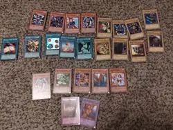 Yu-Gi-Oh Random Cards Lot of 24 Early 2000sU - Image 1