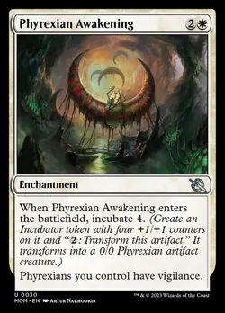 MTG Magic the Gathering Phyrexian Awakening (30/481) March of the Machine NM - Image 1