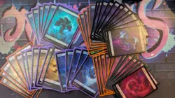 50 FOIL Full Art Theros: Beyond Death THB Nyx Basic Lands Bundle - Image 1