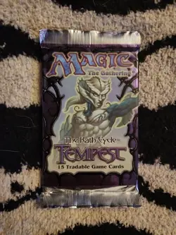 Magic The Gathering The Rath Cycle TEMPEST SEALED Booster Pack - Image 1
