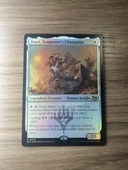MTG Basri, Tomorrow's Champion (Foil) [Aetherdrift, Near Mint] - Image 1