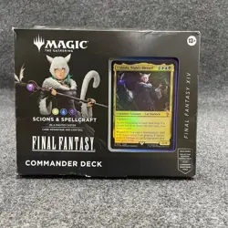 MTG Scions & Spellcraft Final Fantasy Commander Deck, Sealed Box is Worn - Image 1