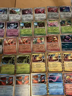 Pokemon Destined Rivals bulk lot Commons, Reverse Holos, Holos - Image 3