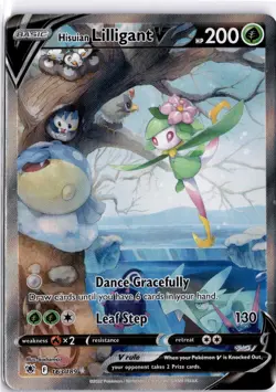Pokemon TCG Astral Radiance Hisuian Lilligant V 163/189 Alternate Art Near Mint - Image 1