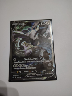 Lugia V 186/195 Pokemon Sword & Shield Silver Tempest Secret Rare Alt Art - Image 1