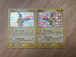 Pokemon Plusle and Minun Completed Art Hidden Legends 67/101 69/101 reverse holo - Image 1