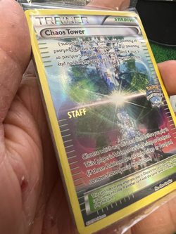 Pokemon Chaos Tower 94/124 National Championships STAFF Promo Pack SEALED!! - Image 3
