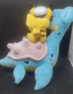Pokemon 2023 World Championships Yokohama Japan Exclusive Lapras Pikachu Plush - Image 2