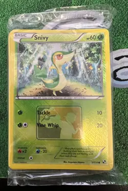 Pokemon Snivy 1/114 May 2011 League Promo Pack SEALED!! - Image 1