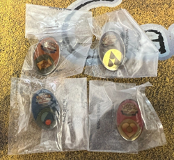 Pokemon Official SEALED Set of 4 Hoenn Badges - 2004 League Pins - Image 1