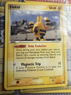 Elekid - 23/115 - Rare - EX Unseen Forces - LP - Non holo Pokemon - Image 1