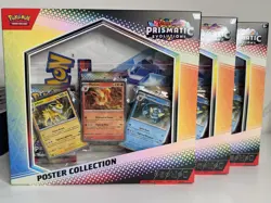 Pokemon Prismatic Evolutions Poster Collection Sealed X3 - Image 1