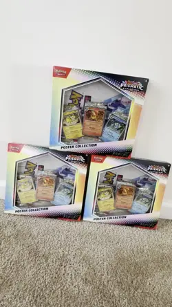 Pokemon Prismatic Evolutions Poster Collection Sealed X3 - Image 2