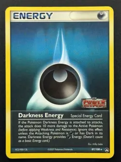 Darkness Energy (Special) 87/108 Power Keepers Reverse Holo Pokemon TCG - HP - Image 1