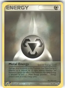 Metal Energy (Special) Ruby and Sapphire Rare Pokemon Lightly played - Image 1