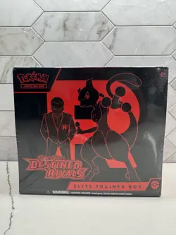 Destined Rivals Elite Trainer Box Pokemon Factory Sealed Etb Tcg Scarlet 💎💎 - Image 1