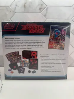 Destined Rivals Elite Trainer Box Pokemon Factory Sealed Etb Tcg Scarlet 💎💎 - Image 2