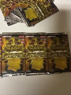 Yu-Gi-Oh Cards - Quarter Century Stampede - MASSIVE 23 BOOSTER PACKS LOT - New - Image 4