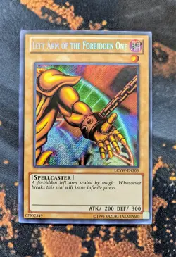 Yu-Gi-Oh - Left Arm of the Forbidden One LCYW-EN304 Legendary Collection 3 - Image 1