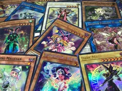 Yugioh PREMIUM MAGICIAN COLLECTION LOT! GUARANTEED DARK MAGICIAN **HOT** + Bonus - Image 1
