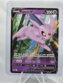 Espeon V SWSH201 SWSH: Sword & Shield Promo Cards Holo - Image 1