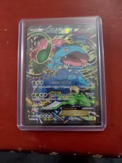Pokemon Venusaur EX XY123 Black Star Promo Full Art Holo Rare Card - Image 3