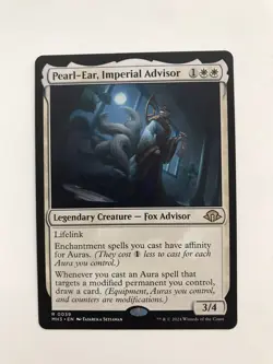 Pearl-Ear Imperial Advisor MTG Magic the Gathering Card NM Near Mint MH3 - Image 1