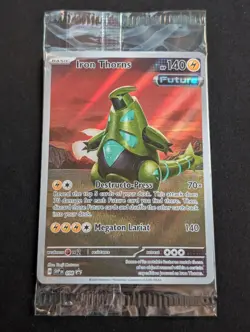 Iron Thorns - Temporal Forces SVP 098 ETB Promo Pokemon TCG Card SEALED - Image 1
