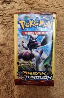 Break Through Pokemon Card Lot 10 Packs NEW - Image 3