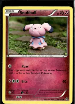 Pokemon Snubbull 98/162 BREAKthrough Non Holo Common 2 Card Lot LP - Image 1