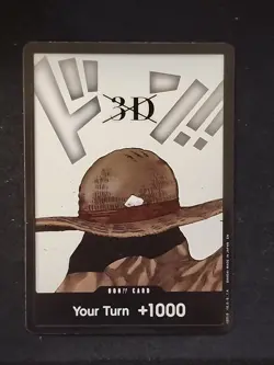 Special DON!! Card 3D DP-08 One Piece Legacy of the Master Promo Foil NM English - Image 1