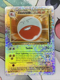 Electrode 22/110 Legendary Collection Reverse Holo Pokemon Card *LP-MP* - Image 1