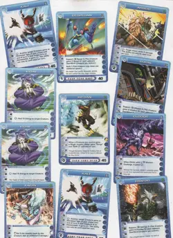 Chaotic lot #011. Lot of 11 Overworld creature cards. All MAX Energy - Image 1