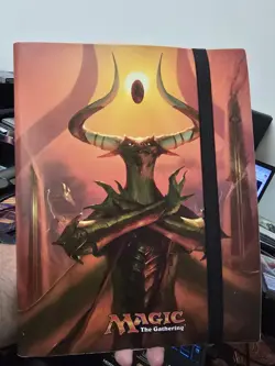 MTG Ultra Pro Hour Of Devastation Nicol Bolas 9-pocket Binder - Image 1