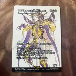 MTG / The Emperor He’ll Tyrant / FF - Show Case - Nm & Never Played - Image 1