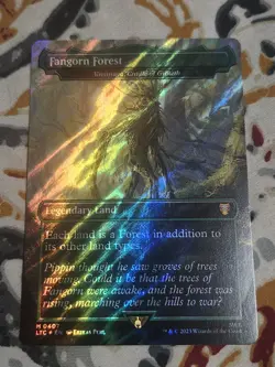 1x MTG Fangorn Forest - Yavimaya, Cradle of Growth (Surge Foil) - (LTC) #407 - Image 1
