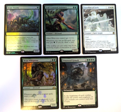 Leaf-Crowned Visionary, Scute Swarm, Guardian of Faith +more ($16.02 value)#7. - Image 1