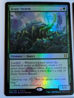 Leaf-Crowned Visionary, Scute Swarm, Guardian of Faith +more ($16.02 value)#7. - Image 2