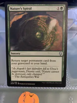 MTG Nature's Spiral Dominaria 175/269 Regular Uncommon - Image 1