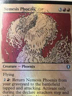 Nemesis Phoenix (Showcase) Commander Legends: Battle for Baldur's Gate Foil 403 - Image 4